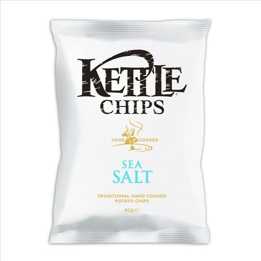KETTLE CHIPS SEA SALT 40gr