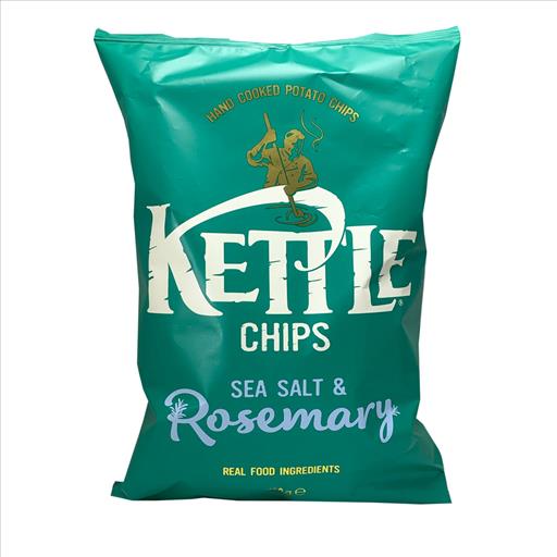 KETTLE CHIPS SEA SALT n ROSEMARY 150gr