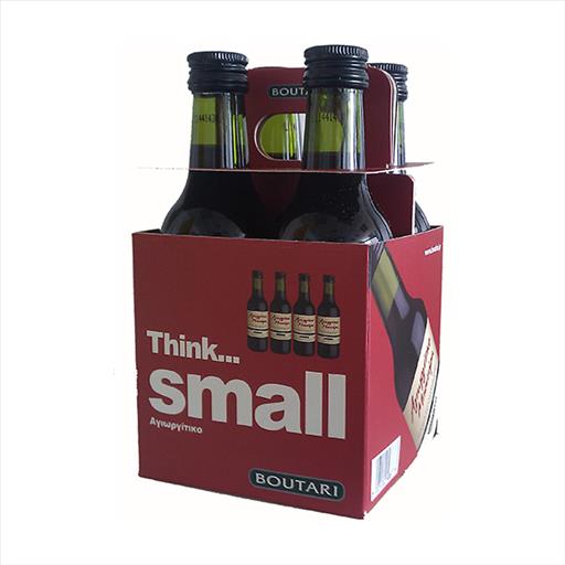 BOUTARI AGIORGITIKO 4 X 187ml PACK